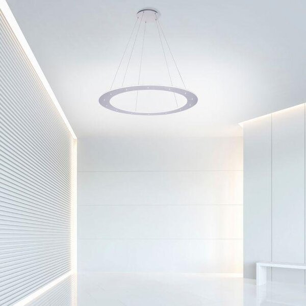 Paul Neuhaus Závěsné LED svítidlo PURE-COSMO, 49W, d. 75 cm, 2700-5000K, nastavitelná výška