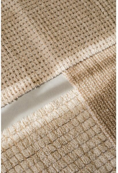 Pratelný/ručně tkaný vlněný koberec v přírodní barvě 80x140 cm Unexpected Wool – Lorena Canals