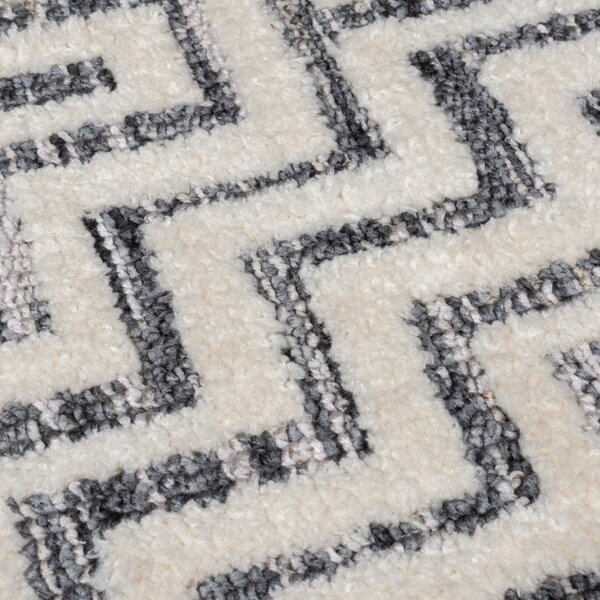 Šedý běhoun 80x300 cm Rhett – Flair Rugs