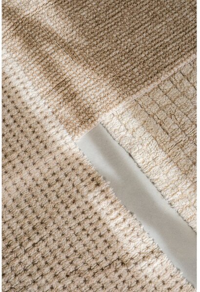 Pratelný/ručně tkaný vlněný koberec v přírodní barvě 80x140 cm Unexpected Wool – Lorena Canals