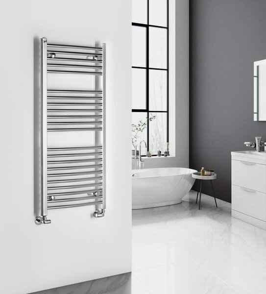 Aqualine Aqualine, ALYA topné těleso oblé 500x1110mm, chrom, LLC201