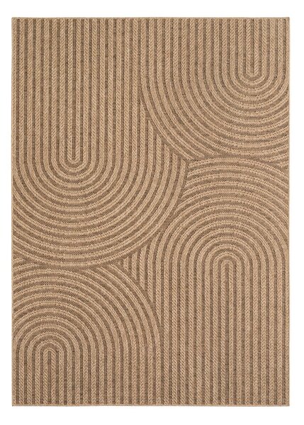 Hnědý vnitřní a venkovní koberec 140x200 cm Timber 1401 – Ayyildiz Carpets