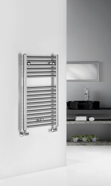 Aqualine ALYA otopné těleso rovné 450x803mm, chrom LLR101