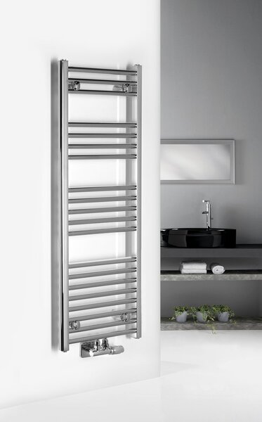 Aqualine Aqualine, ALYA topné těleso rovné 400x1188mm, středové připojení, chrom, LLS308