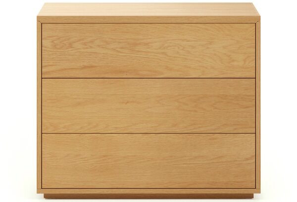 Dubová komoda Kave Home Abilen 90 x 36 cm