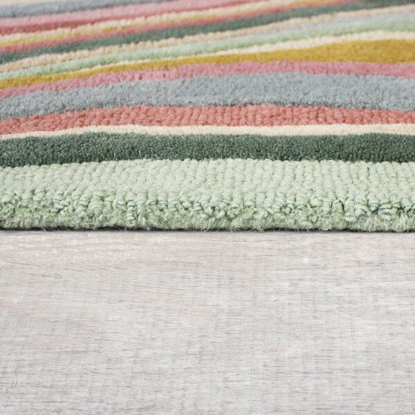 Ručně tkaný vlněný běhoun 60x230 cm Abstract Flow – Flair Rugs