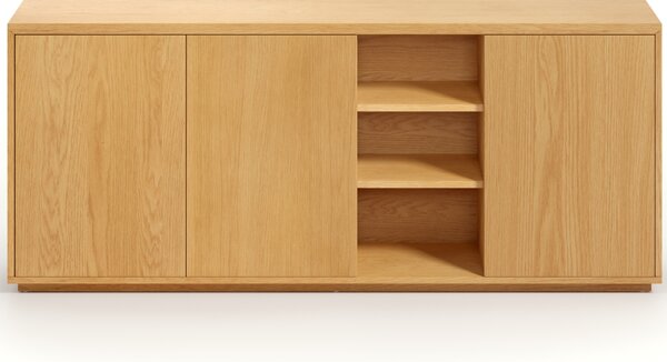 Dubová komoda Kave Home Abilen 180 x 36 cm