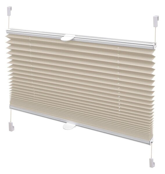 Béžová roleta 57x150 cm Plisé Verona – Gardinia
