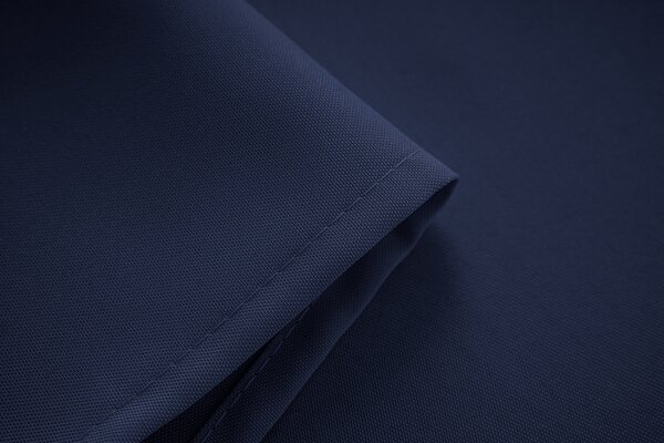 Tmavě modrý závěs OXFORD LIGHT 140x250 cm Zavěšení: Kovové kroužky