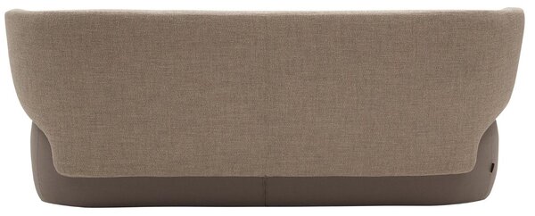 Hnědá látková trojmístná pohovka Softline Basel 212 cm