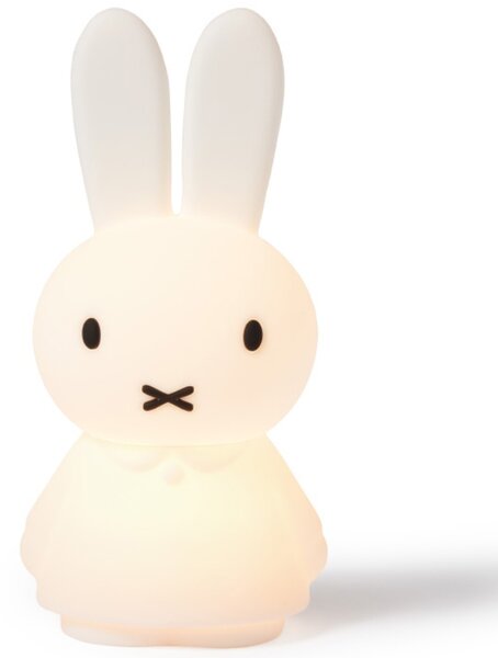Bílá plastová dětská LED lampa Mr. Maria Miffy 22 cm