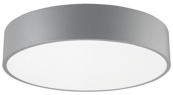 Šedé kovové stropní LED světlo Nova Luce Roda 40 cm