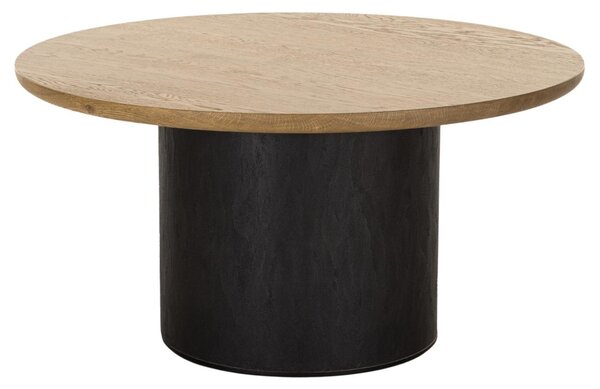 Dubový kulatý konferenční stolek Cioata Veneto 80 cm
