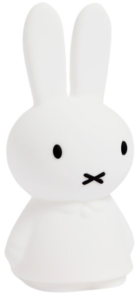 Bílá plastová dětská LED lampa Mr. Maria Miffy 22 cm