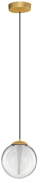 Skleněné závěsné LED světlo Nova Luce Gi 22 cm