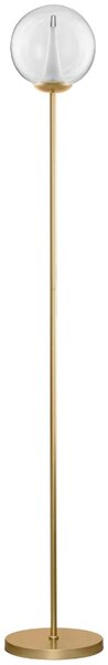 Skleněná stojací LED lampa Nova Luce Gi 162 cm