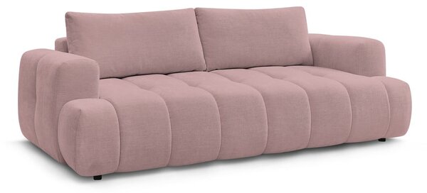 Růžová rozkládací/s úložným prostorem pohovka 251 cm Fuji – Bobochic Paris