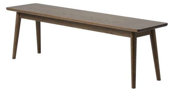 Tmavě hnědá lavice Barrali – Unique Furniture