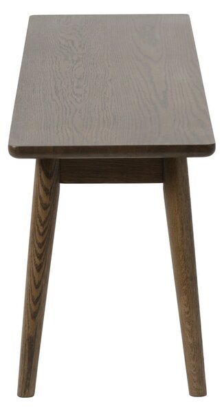 Tmavě hnědá lavice Barrali – Unique Furniture