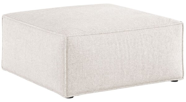 -25 % Dny MOMENTI– Cosmopolitan Design Bílá žinylková podnožka Aveiro 75 x 75 cm