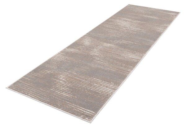 Běhoun šedobéžový 80x300 cm Soft Gik P – FD