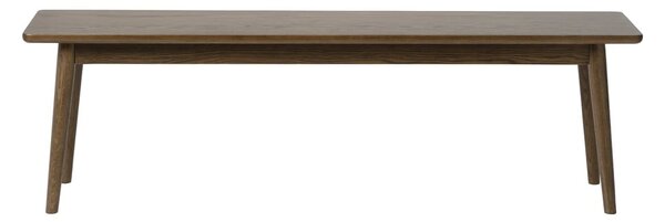 Tmavě hnědá lavice Barrali – Unique Furniture
