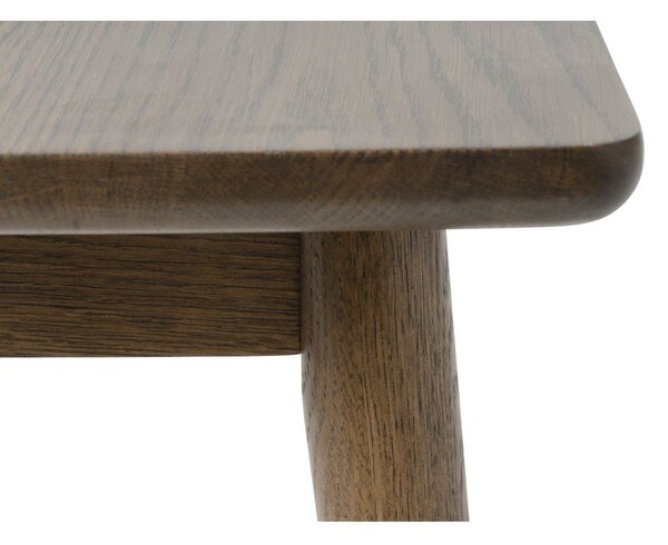 Tmavě hnědá lavice Barrali – Unique Furniture