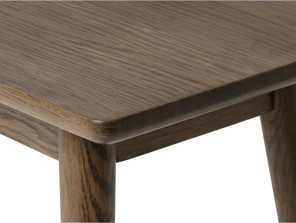 Tmavě hnědá lavice Barrali – Unique Furniture