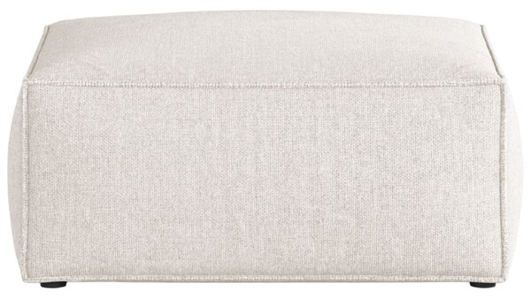 -25 % Dny MOMENTI– Cosmopolitan Design Bílá žinylková podnožka Aveiro 75 x 75 cm
