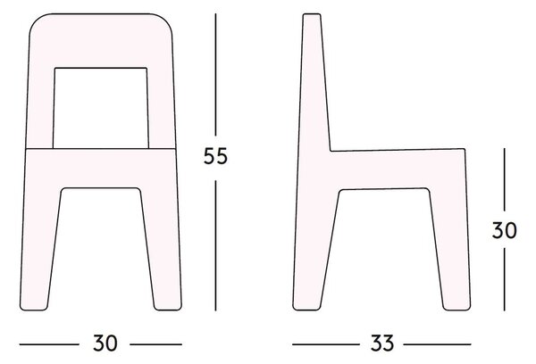Magis Me Too designové dětské židle Seggiolina Pop