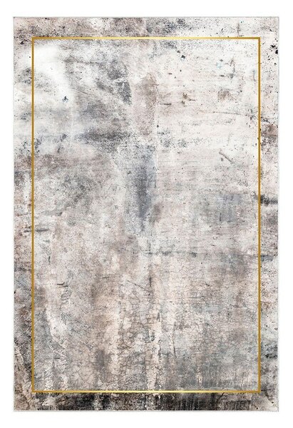 Šedo-hnědé koupelnové předložky v sadě 2 ks 60x100 cm – Foutastic