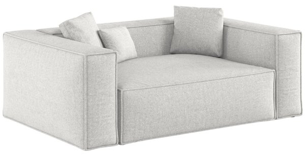 -25 % Dny MOMENTI– Cosmopolitan Design Světle šedá žinylková dvoumístná pohovka Aveiro 180 cm