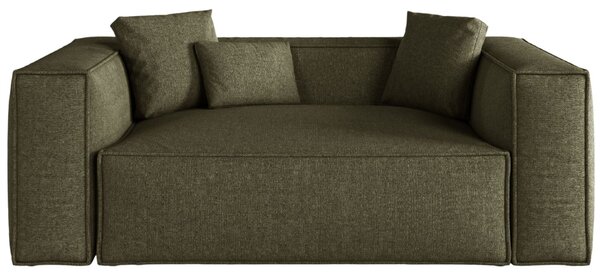 -25 % Dny MOMENTI– Cosmopolitan Design Zelená žinylková dvoumístná pohovka Aveiro 180 cm