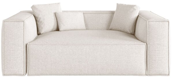 -25 % Dny MOMENTI– Cosmopolitan Design Bílá žinylková dvoumístná pohovka Aveiro 180 cm