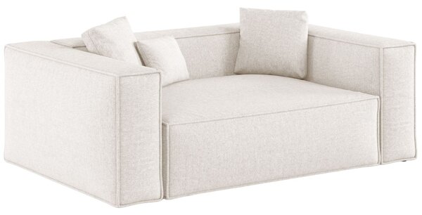 -25 % Dny MOMENTI– Cosmopolitan Design Bílá žinylková dvoumístná pohovka Aveiro 180 cm