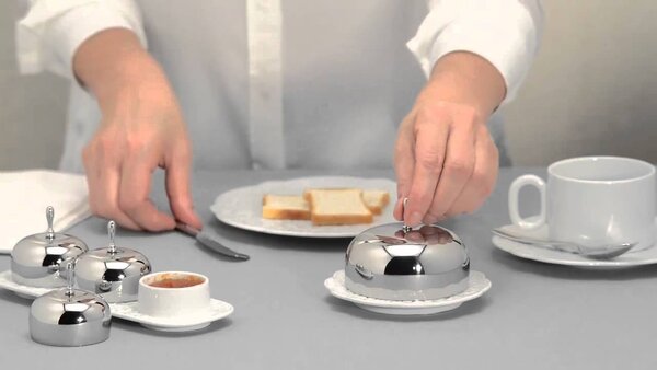 Alessi designové dózy na máslo Dressed Butter Dish