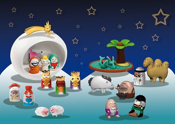 Alessi designové figurky Amir & Camelus