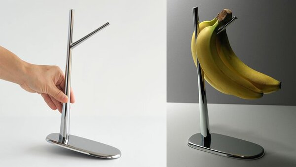 Alessi designové stojany na banány Dear Charlie