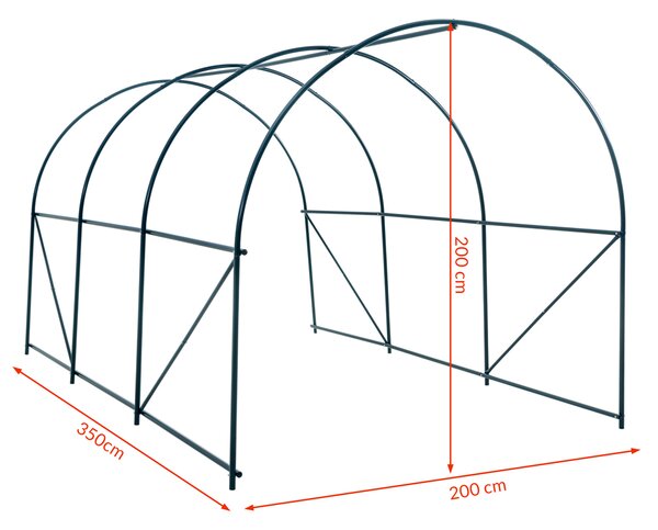 Deuba Fóliovník 350x200x200 cm