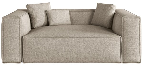 -25 % Dny MOMENTI– Cosmopolitan Design Béžová žinylková dvoumístná pohovka Aveiro 180 cm