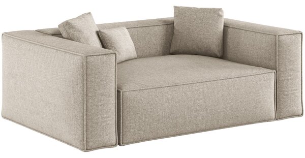 -25 % Dny MOMENTI– Cosmopolitan Design Béžová žinylková dvoumístná pohovka Aveiro 180 cm