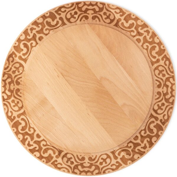 Alessi designové podnosy Dressed In Wood Cheese Board