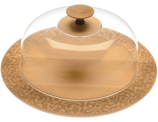 Alessi designové podnosy Dressed In Wood Cheese Board