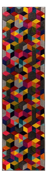 KOBEREC, 230/66 cm vícebarevná Flair Rugs - Online Only koberce & rohožky, Online Only