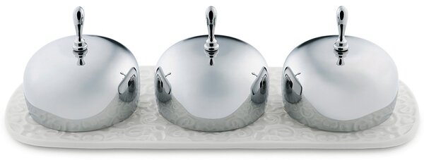 Alessi designové dózy Dressed Jam Tray