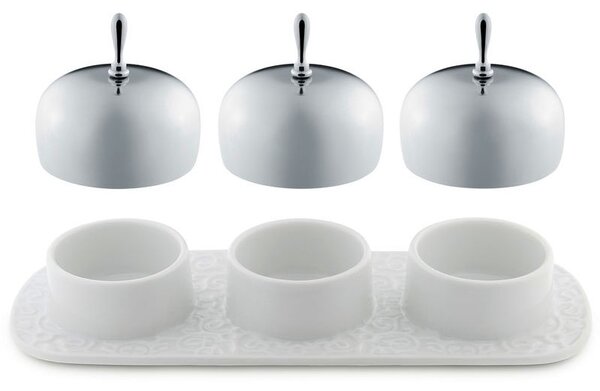 Alessi designové dózy Dressed Jam Tray