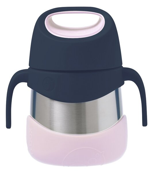Dětská termoska na jídlo, 335ml, b.box, indigo/růžová