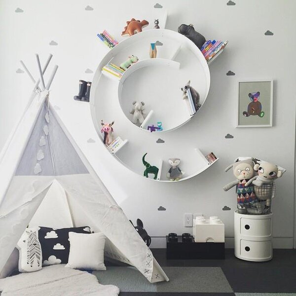 Kartell designové police Bookworm 3