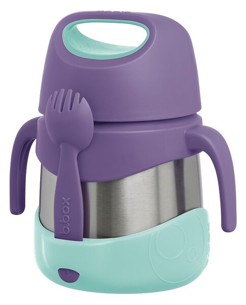 Dětská termoska na jídlo, 335ml, b.box, lilac pop