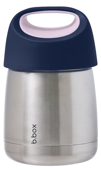 Dětská termoska na jídlo, 335ml, b.box, indigo/růžová